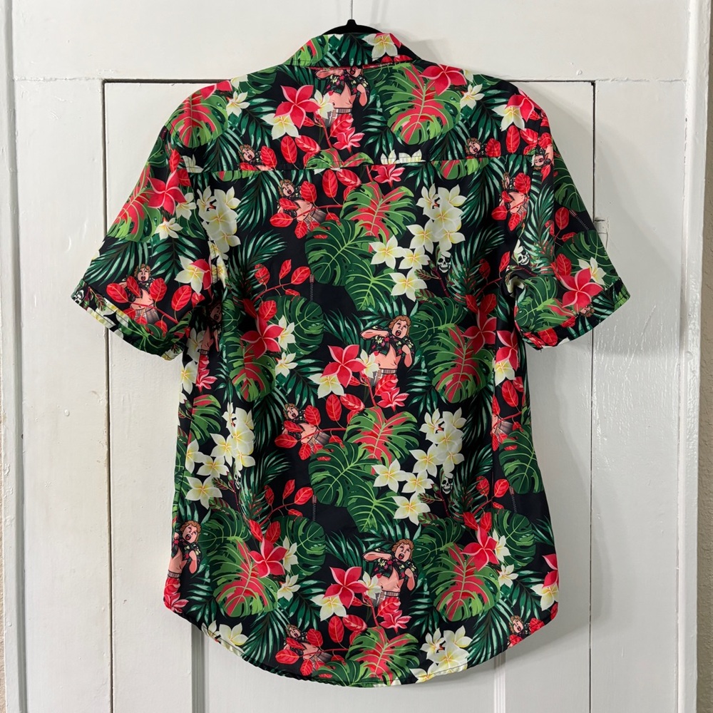 RSVLTS MENs “The Goonies” Truffle Shuffle Hawaiian Shirt - Picture 12 of 14